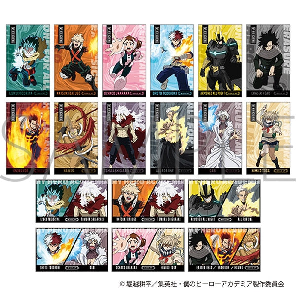 『僕のヒーローアカデミア』キャラガムコレクション(ステッカー付き)【BOX】